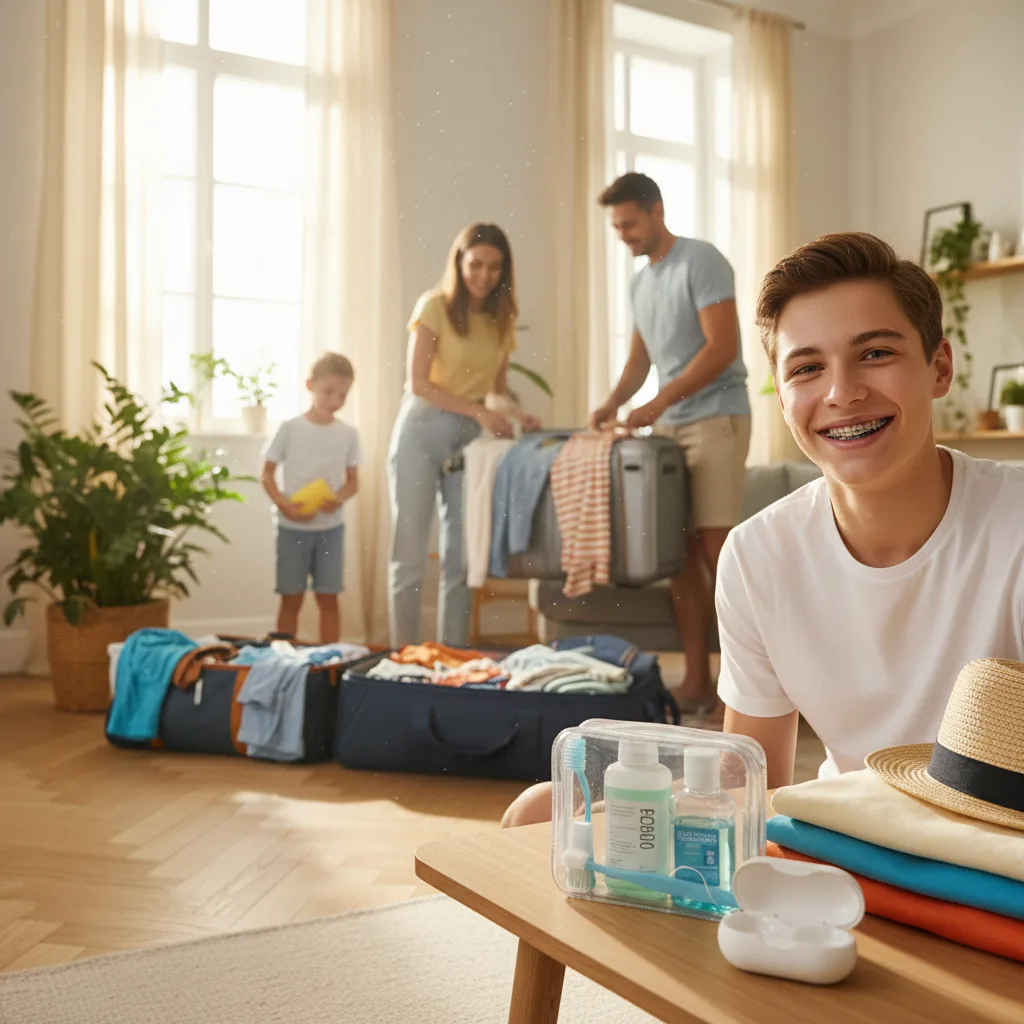 Guide des vacances avec appareil dentaire | CABINET GUEDJ - kit vacances appareil dentaire