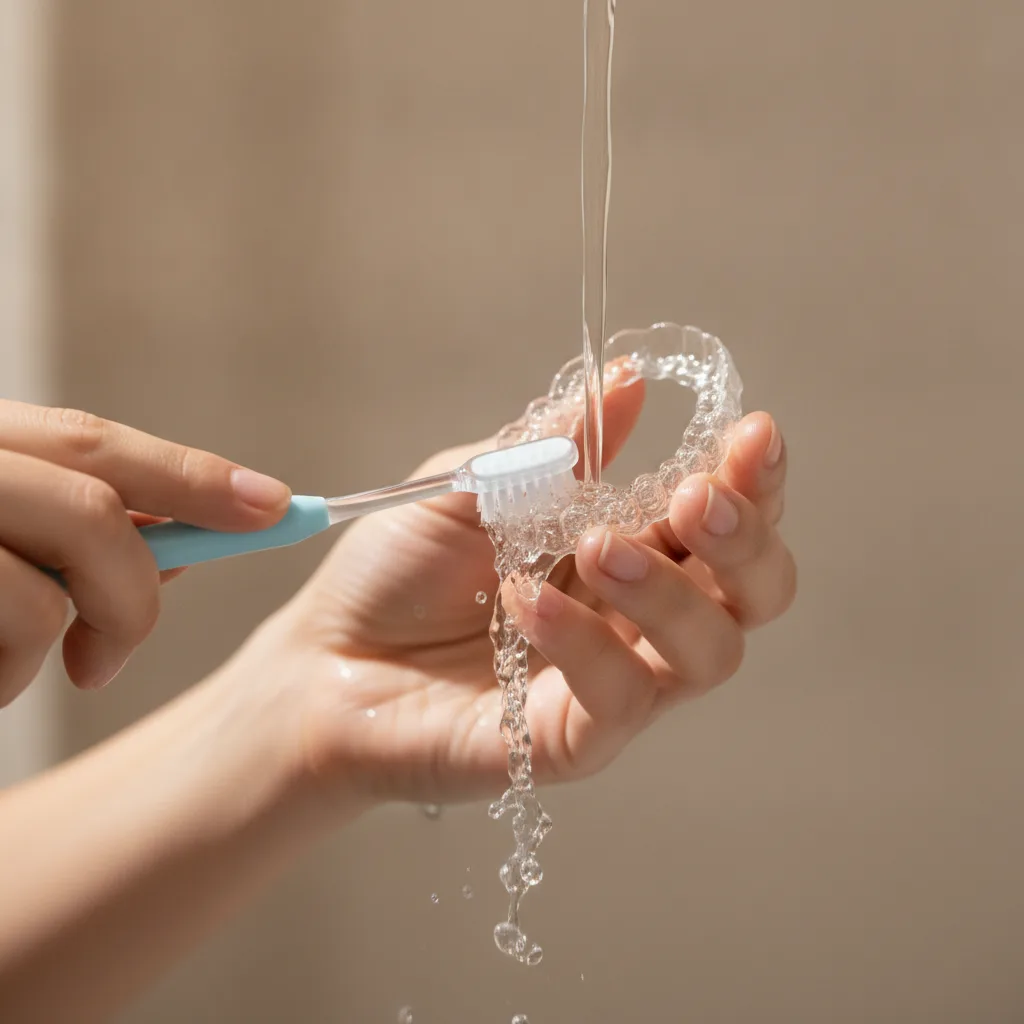 nettoyage gouttières transparentes